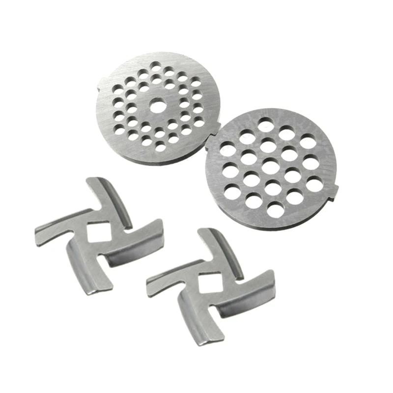 1 Cutter Blade Food Mincer Cutter Parts For Meat Grinder Part 5 Grinder Plates 1 Cutter Blade Food Mincer Cutter Parts For Meat Grinder Part 5 Grinder Plates