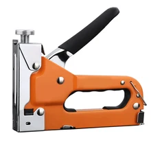 Agrafeuse manuelle 3 en 1 pour porte/T/U, agrafeuse à clous robuste pour porte à main en bois, finition de cadre, pour meubles JA55 