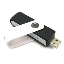 USB ионные Кислородный Бар Освежитель, очиститель воздуха, ионизатор для ноутбука черный + белый