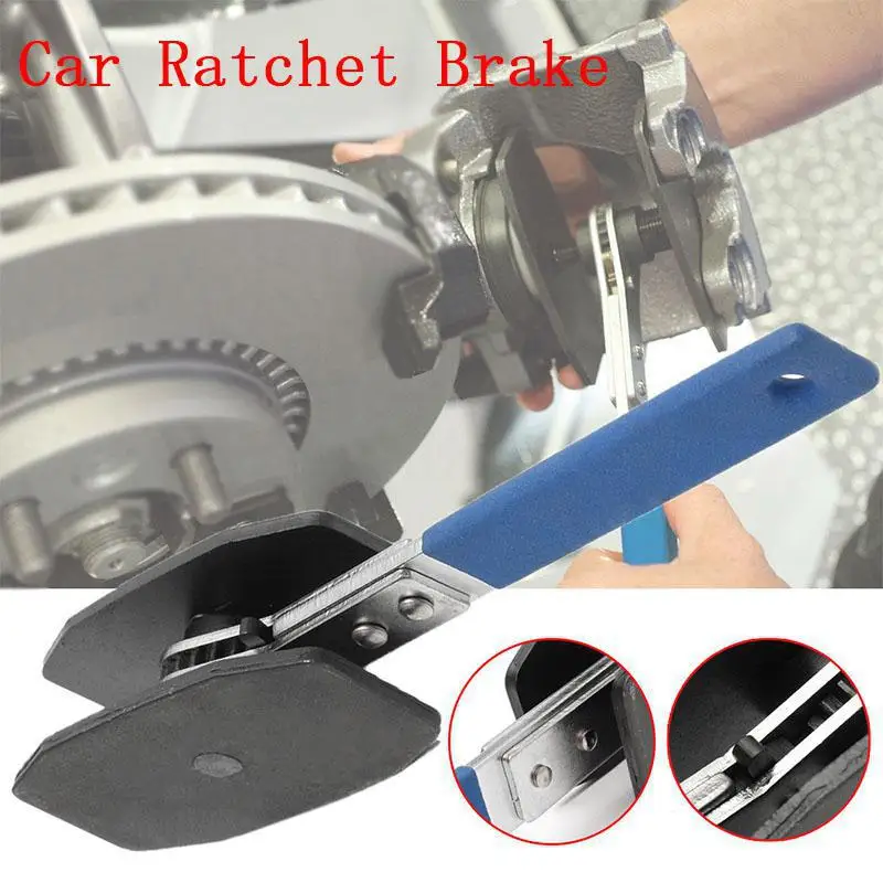 

1Pc Car Ratchet Brake Piston Caliper Spreader Tool Brake Caliper Press Twin Quad Separator Pad Car Accessories