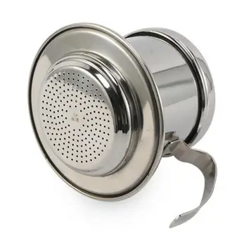 

304 Stainless Steel Tea Mug Strainer Vietnamese Coffee Maker Pot Coffeeware Kitchen Dining Tool