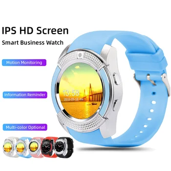 

V8 SmartWatch man Bluetooth Smart watch Passometer Sport Smart Watch IP67 waterproof Watch Phone with SIM Card