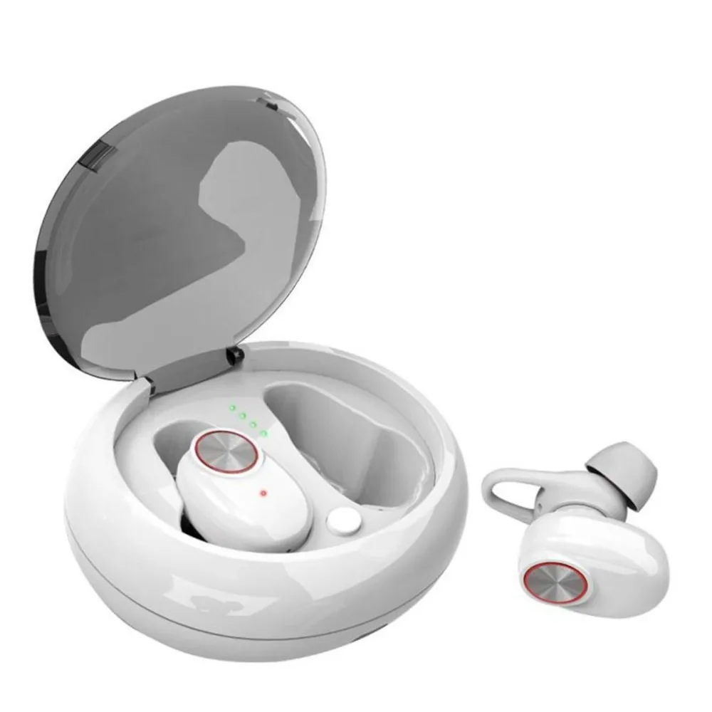 4.2 white Bluetooth наушники-вкладыши Bluetooth 4,2/5,0 настоящие спортивные наушники 15H Playtime 3D стерео звук наушники-вкладыши - Цвет: 4.2 white