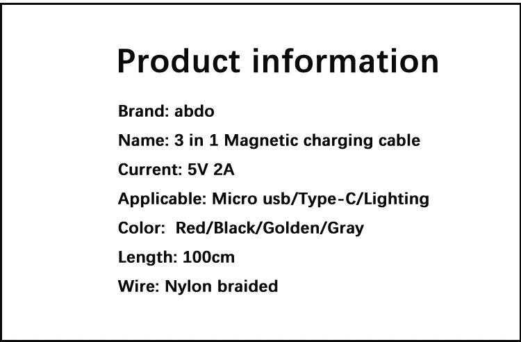 Магнитный USB 3 в 1 зарядный кабель для iphone Xs и type-C и Micro USB кабель с нейлоновой оплёткой для iphone huawei xiaomi fast chage
