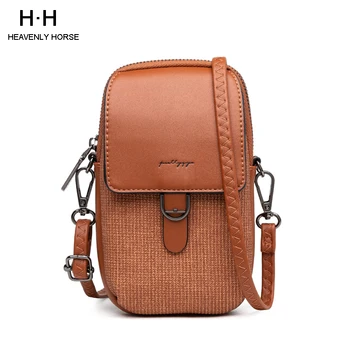 

Fashion Girl Shoulder Bag 6.5inch Cellphone Women Messenger Bag Daily Style Japanese Student Mobile Phone Bag Mini Bag