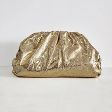 Модные женские сумки известного люксового бренда, Сумка с облаком, яркая сумочка из натуральной кожи, женские клатчи из овечьей кожи высокого качества