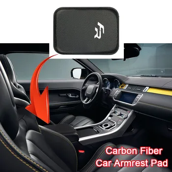 

Car Center Console Armrest Box Panel for FR for Seat Leon Car Carbon Fiber Pattern Leather Black Auto Armrest Cover Pad