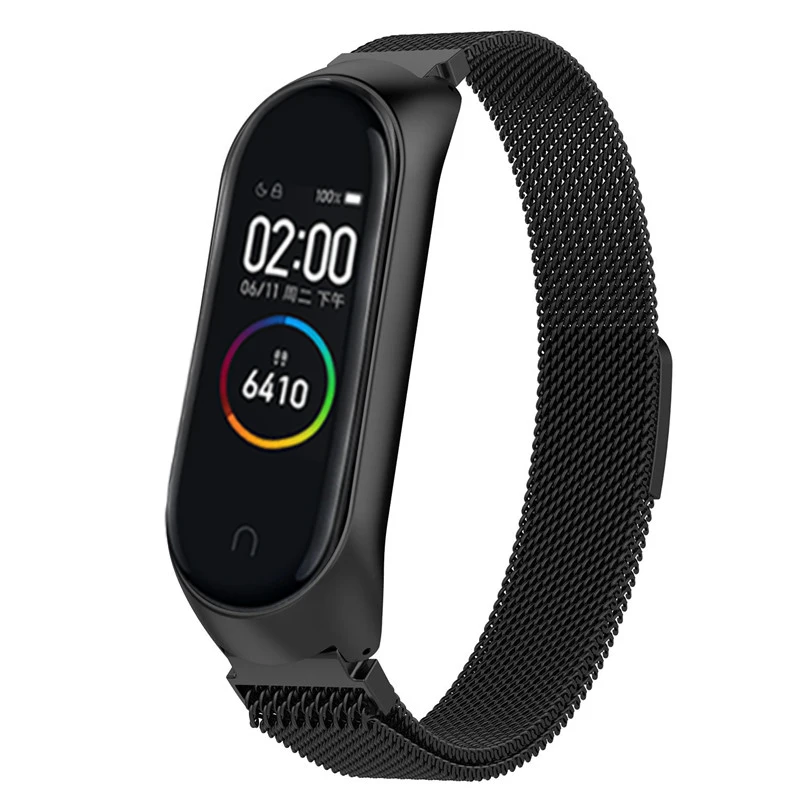 Mi Band 3 ремешок металлический Безвинтовой нержавеющая сталь для Xiaomi mi Band 2 браслет mi band 3 напульсники Pulseira mi band2 ремень