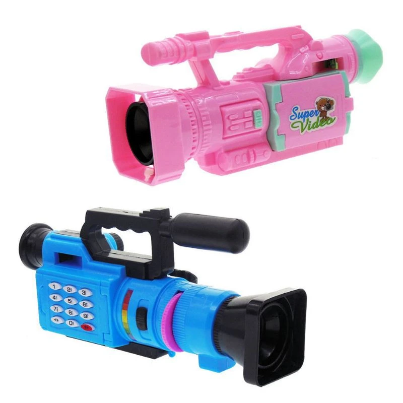 Hbb 1pc Enfants Jouet Electrique Creatif Enfants Musique Video Projection Simulation Camera Bebe Debut Jouets Educatifs Cadeaux Aliexpress