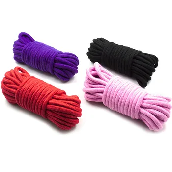 BDSM Bondage Cotton Rope 5M Role Play Sex Toys For Couples Erotic Harness Restraint Fetish Adult Games Slut Chastity Sexy Toys 3