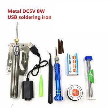

5V 8W USB Soldering Iron Wireless Charging Soldering Iron Mini portable Battery Soldering Iron with USB Welding Tools
