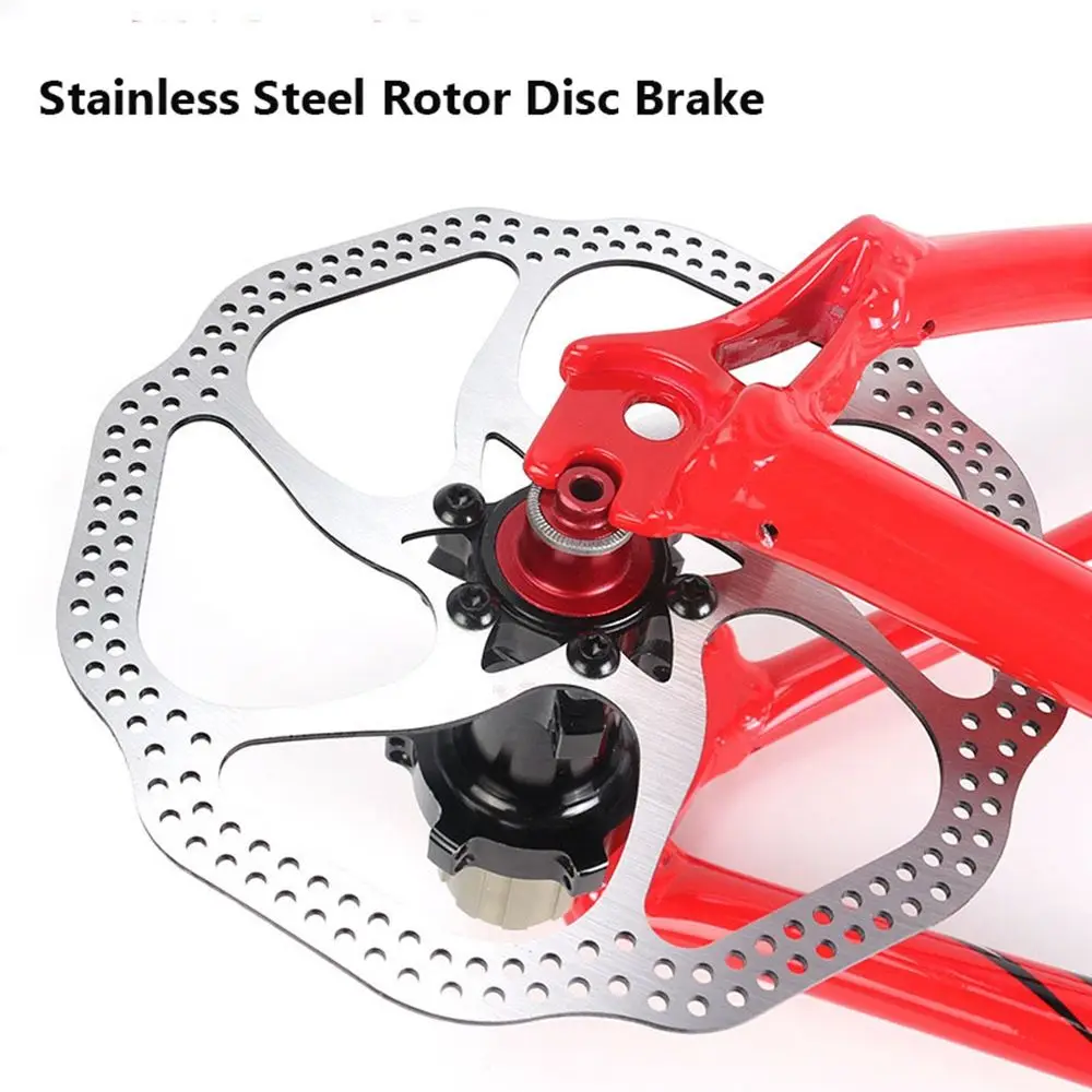 Stainless Steel Rotor Disc Brake 6 Inches For MTB Mountain Road Cruiser Bike Bicycle Parts Accessories 203mm/180mm/160mm/140mm