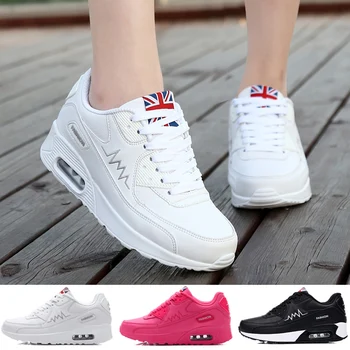 

Women's Air Cushion Running Shoes Flat Soft Bottom Sports Shoes Casual Shoes