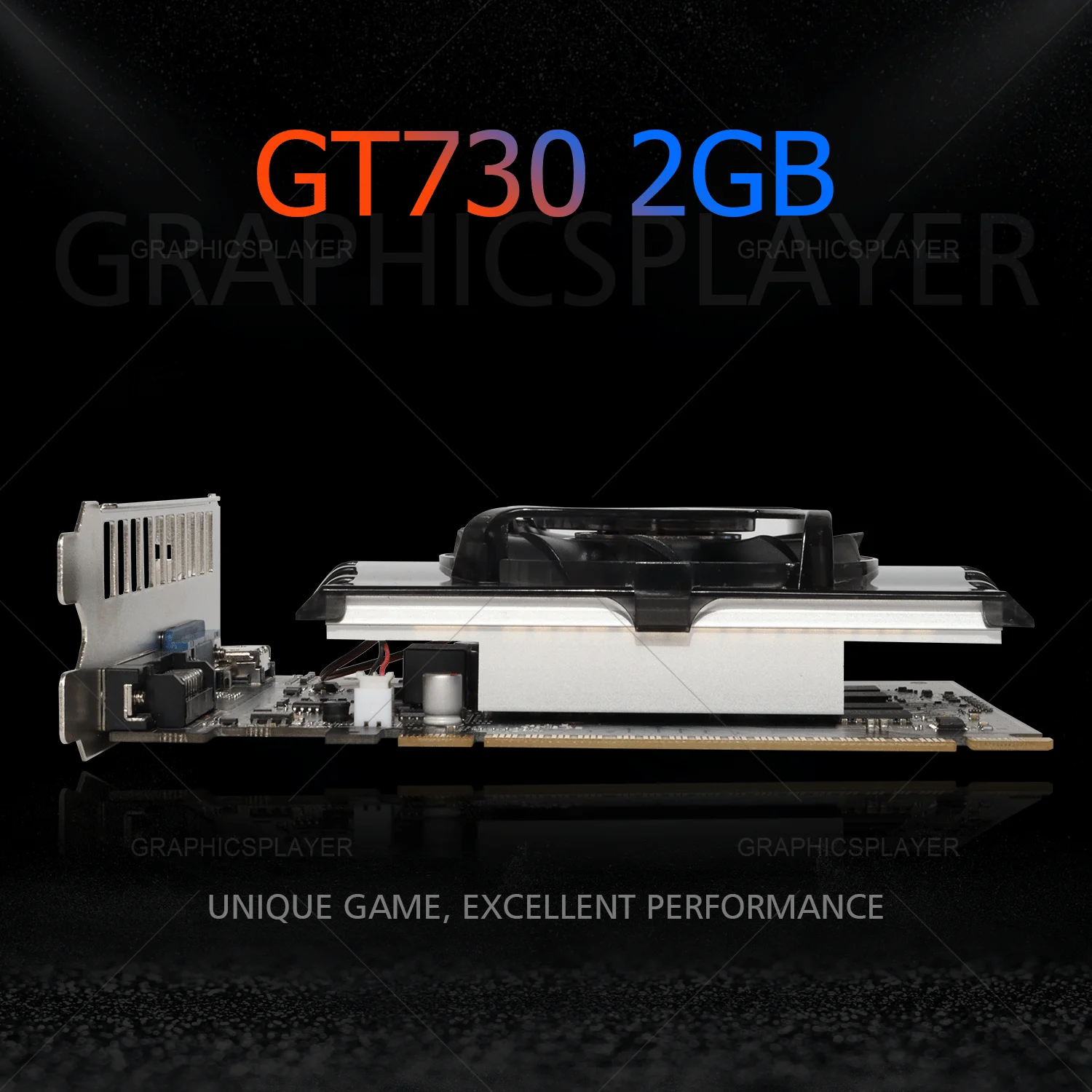 Original chip Graphics card  2048MB/2GB 128bit for NVIDIA GT/PC computer Video card video card for gaming pc