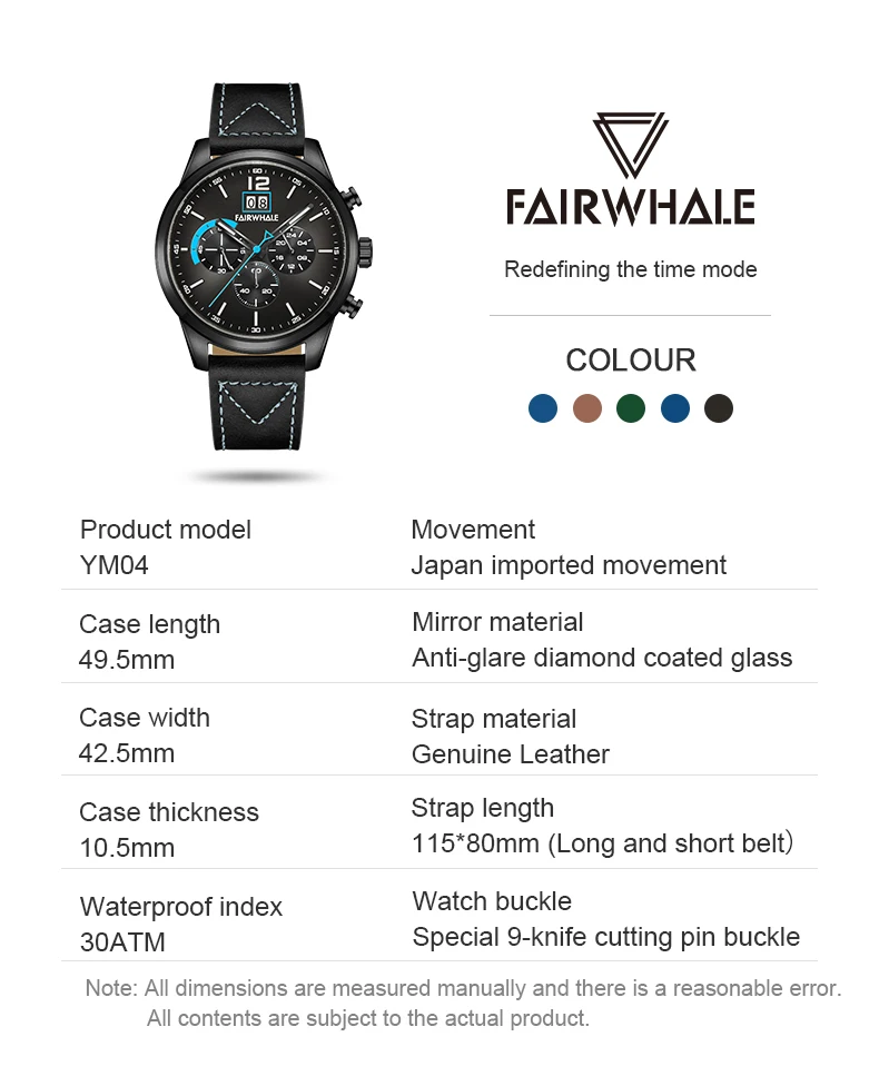 Fairwhale часы для мужчин s Relogio Montre Homme Часы для мужчин спортивные кожаные повседневные кварцевые наручные часы Мужские часы