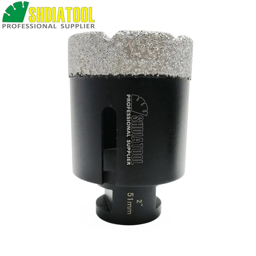 

Diameter 51mm (2") Vacuum brazed diamond drill bits drilling core bits 5/8-11 thread for grantie marble tile ceramic
