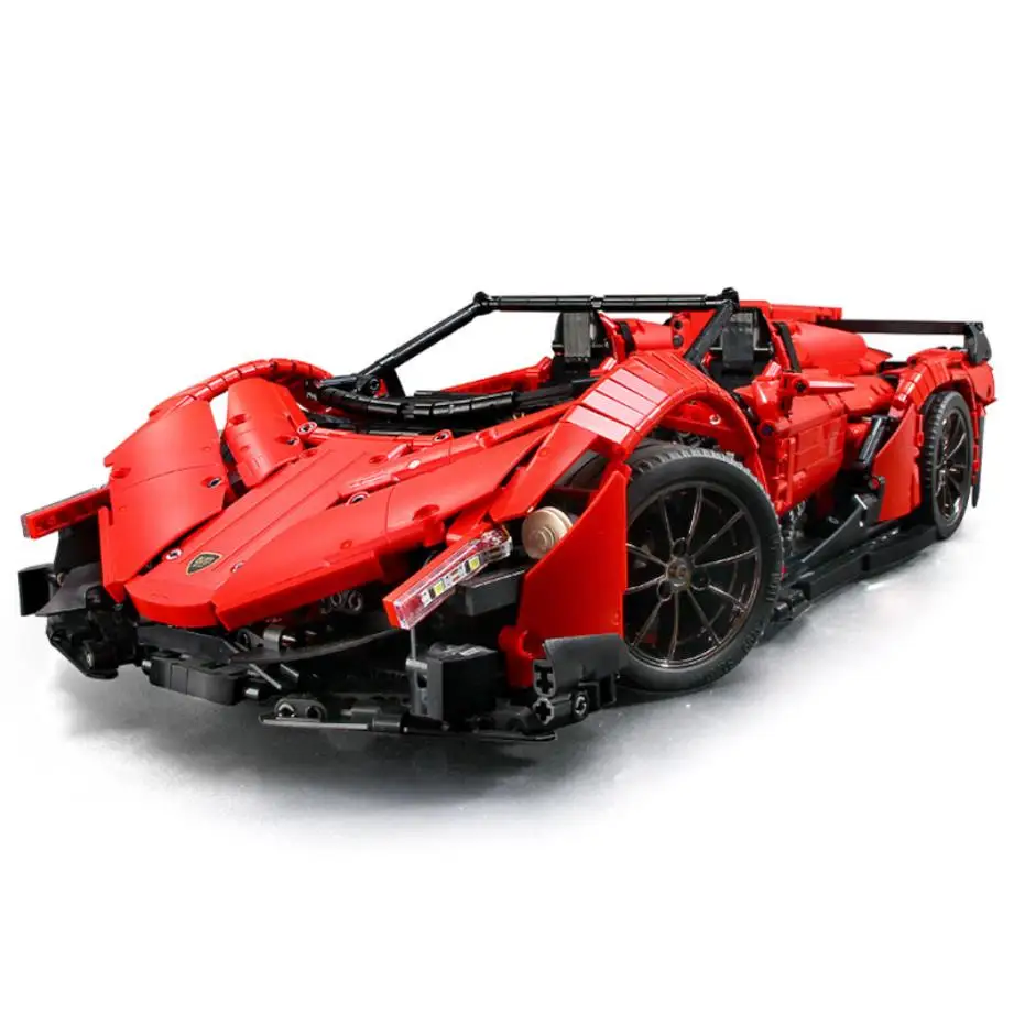 RC машинка из конструктора 13079 App MOC-10559 Veneno Roadster мотор силовые функции Fit Technic подарок блоковые игрушки для детей