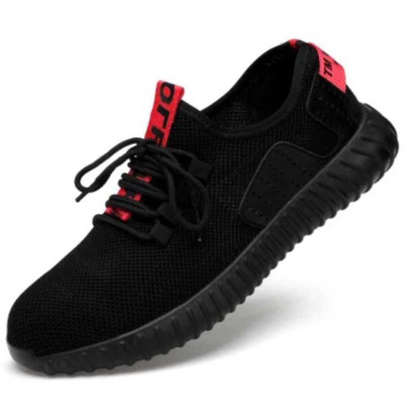Защитная обувь мужские сапоги со стальным носком, уличные, предотвращают прокол, стальная подошва, строительство, безопасность рабочие ботинки, нестираемая обувь 35-48