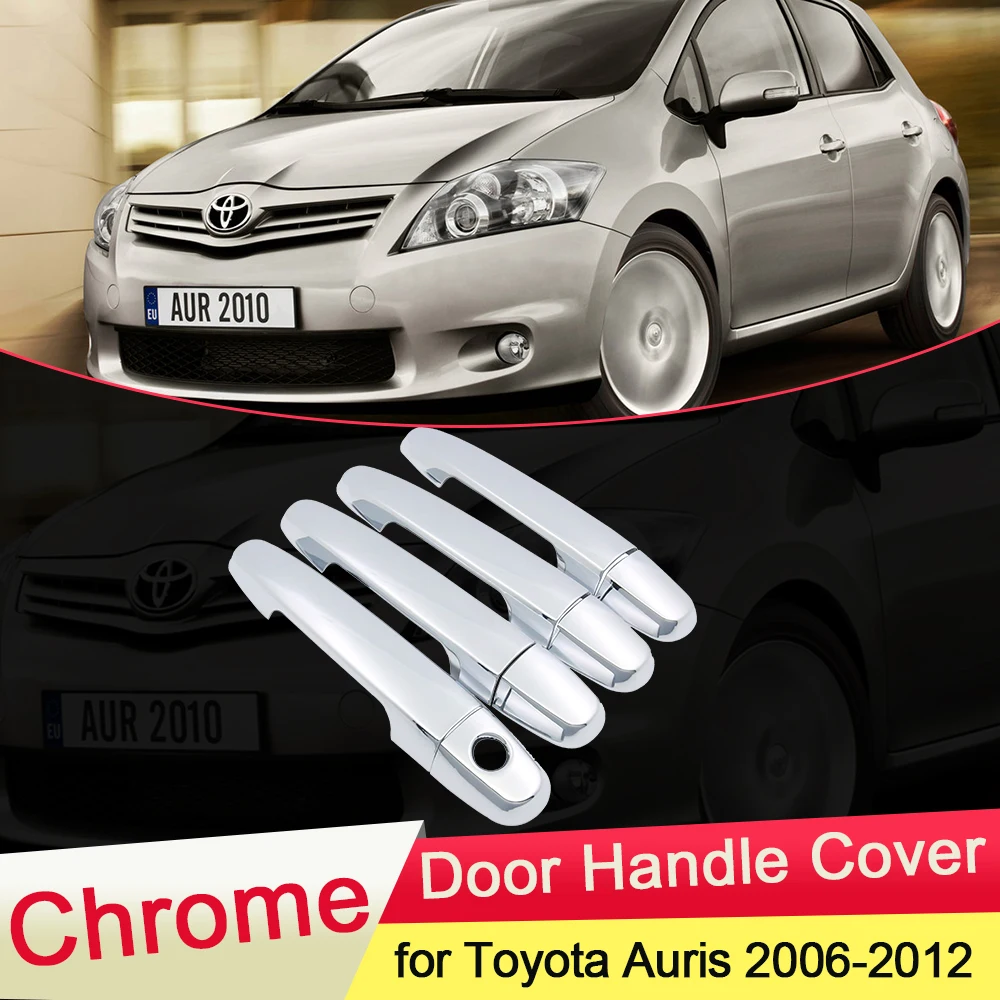 Хромированная накладка на дверную ручку для Toyota Auris Corolla Blade E150 2006 2007 2008 2009 2010 2011 2012