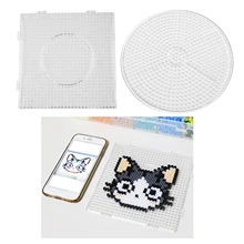 Hama – perles Pegboards pour enfants, 5mm, Puzzle, jouets, bricolage, fournitures de perles artisanales