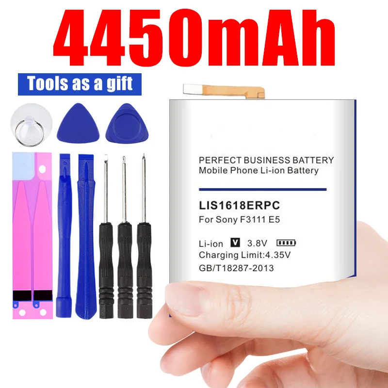 4450 мА/ч, LIS1618ERPC Батарея для sony Xperia XA(F3111) E5 F3116 F3115 F3311 F3313 F3112