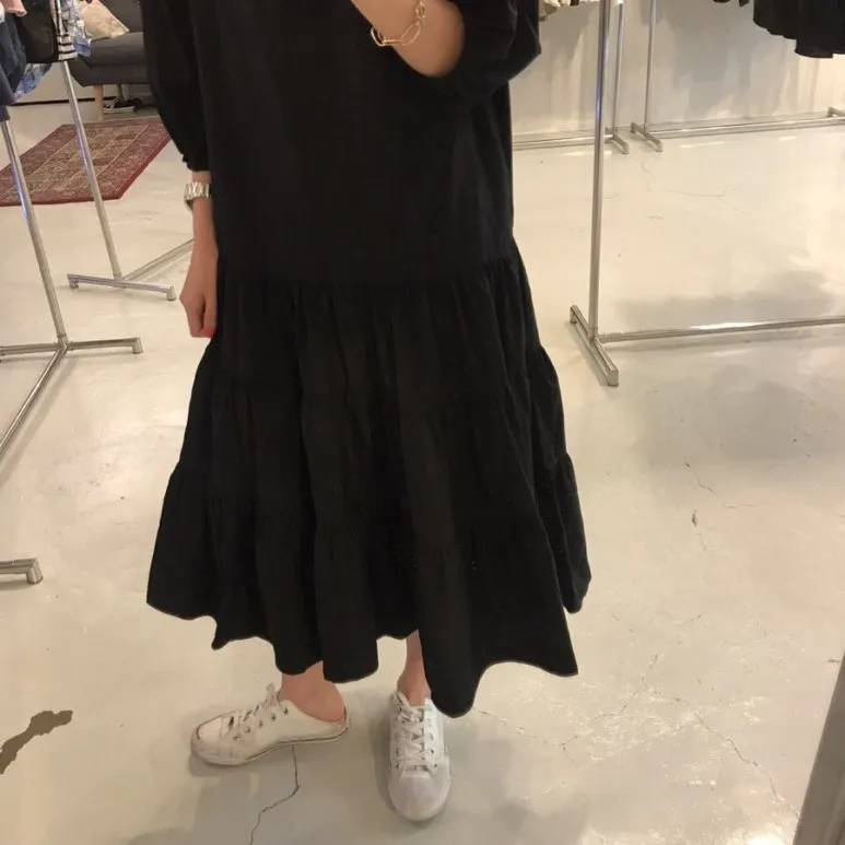 WHITNEY WANG осеннее модное уличное платье в Корейском стиле в клетку женское повседневное осеннее платье