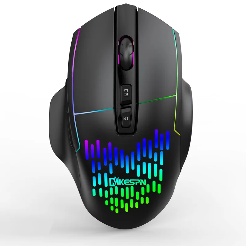 Беспроводная игровая Bluetooth-мышь с боковой кнопкой многофункциональная