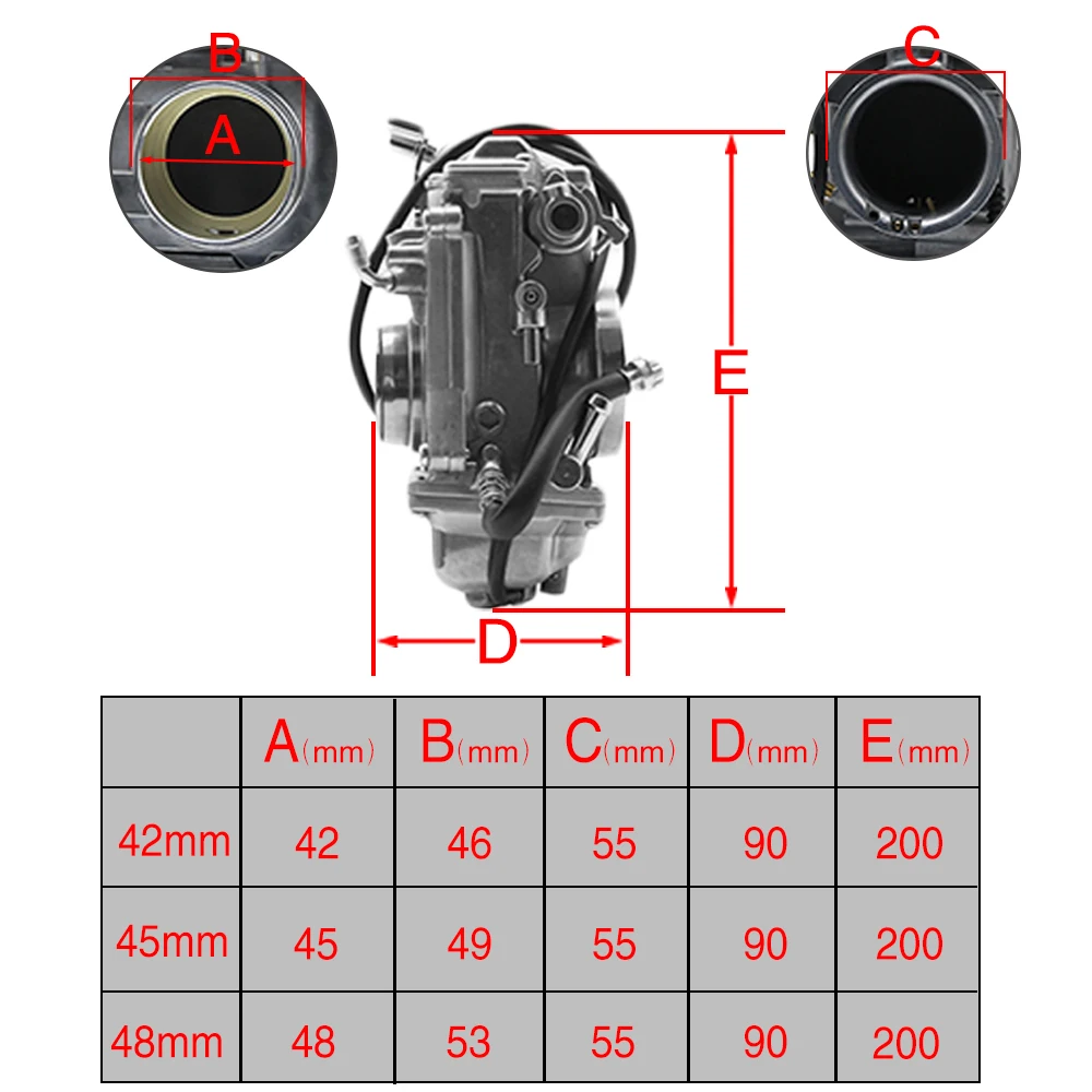 Ceny ZSDTRP HSR42 HSR45 HSR48 Mikuni wydajność pompy akcelerator polerowany gaźnik Carb dla Harley EVO ewolucja bliźniacza kamera TM42 TM4