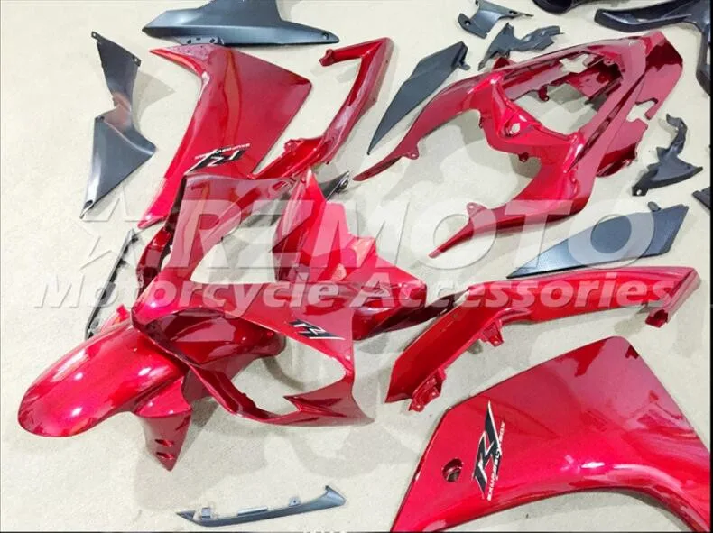 4 подарки ABS литья под давлением Мотоцикл Обтекатели подходит для Yamaha YZF-1000-R1 2007 2008 07 08 обтекатель кузова набор на заказ Красный