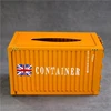 Creative Iron Container Model Tissue Box Decor Metal Napkin Case Everyday Necessity Houseware Utensil Craft Ornament Accessories 4