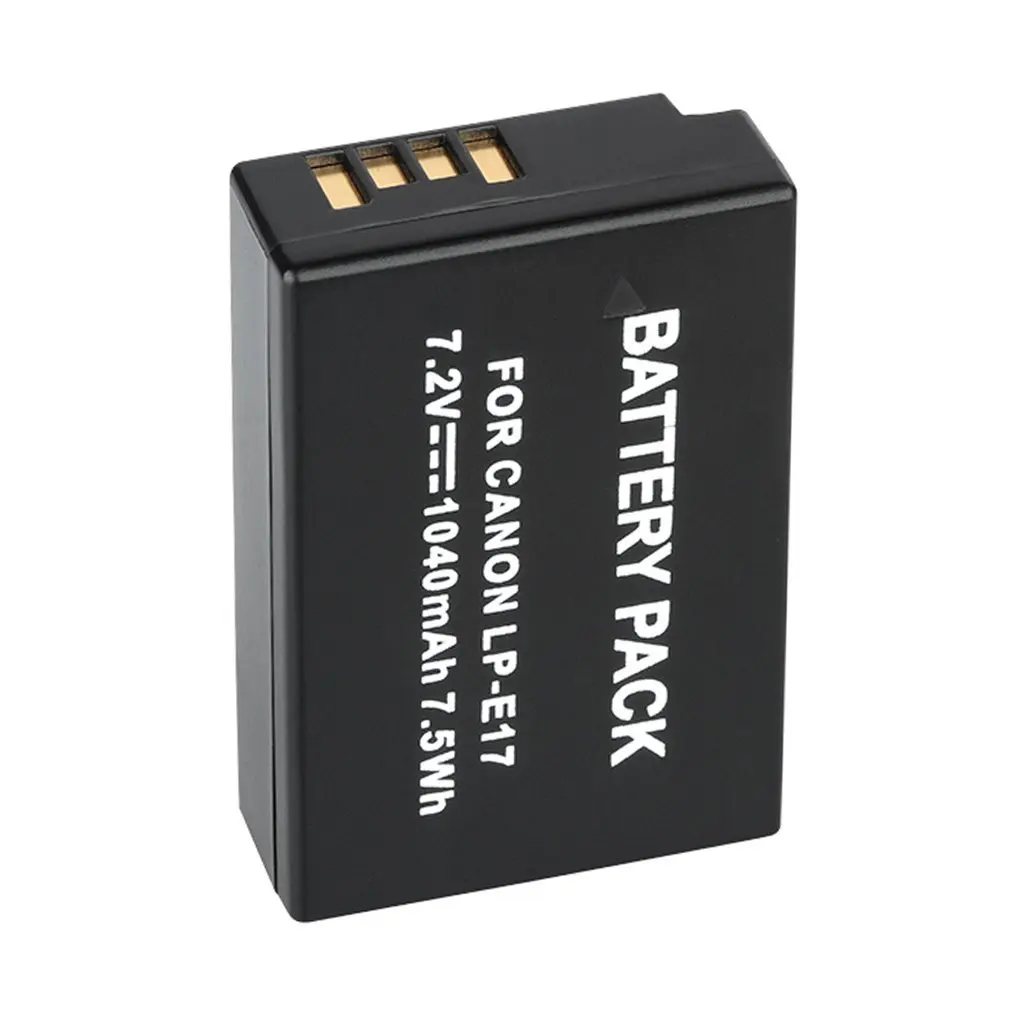 Безртутный перезаряжаемый аккумулятор для камеры 1040mAh без эффекта памяти запасная батарея для цифровой камеры Canon LP-E17