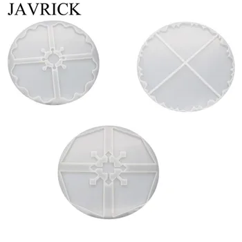 

3 Pcs/set DIY Irregular Coaster Crystal Epoxy Mould High Mirror UV Resin Molds