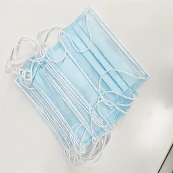 

100pcs Disposable Anti Dust Mask Daily Protective Mask Anti Fog Dust-proof Non-woven Melt Blown Three-layer Mask