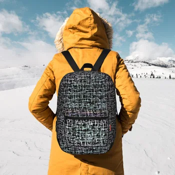 

Creative New backpack fashion travel backpack foldable storage backpack reflective backpack