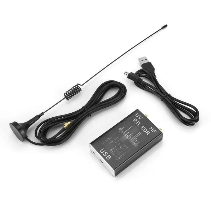 100 кГц-1,7 ГГц Полнодиапазонный УФ HF RTL-SDR Настройщик USB приемник/R820T+ 8232 радиоприемник