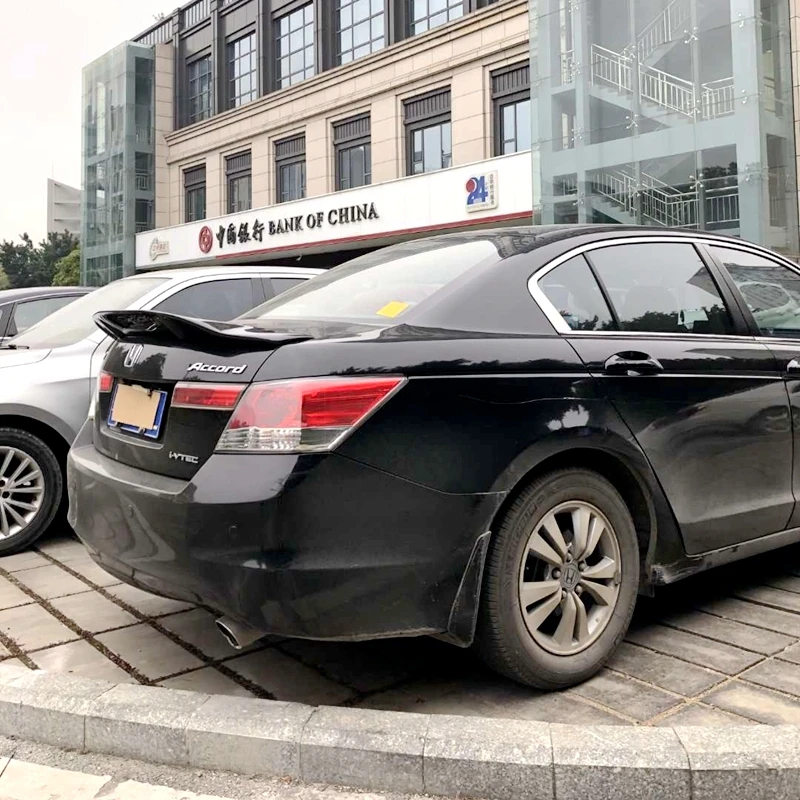 Для Honda Accord спойлер 2008-2013 углеродного волокна/FRP хвост R Стиль спойлер, аксессуары