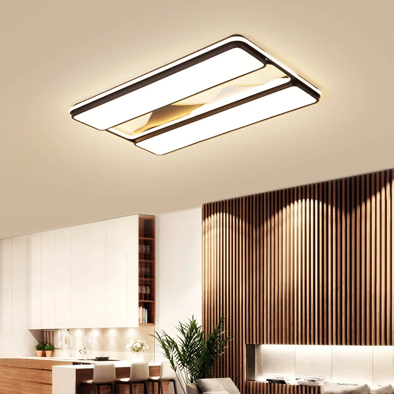Acrylic LED Ceiling Lights For Office Foyer Dining Room Bedroom Kitchen Apartment Villa Indoor Modern Lamps AC90-260V Fixtures | Лампы и