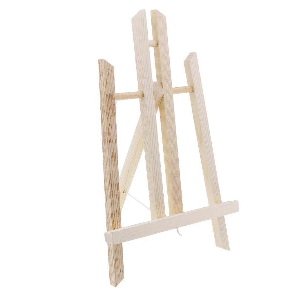 30cm Artist Wood Easel Advertisement Exhibition Display Shelf Holder Easel For Painting Stand Picture Photo Canvas Display 