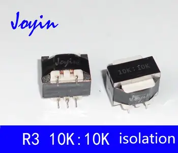 

R3 Jiayin 10K:10K permalloy audio transformer pre input cattle single end turn to balance signal isolation