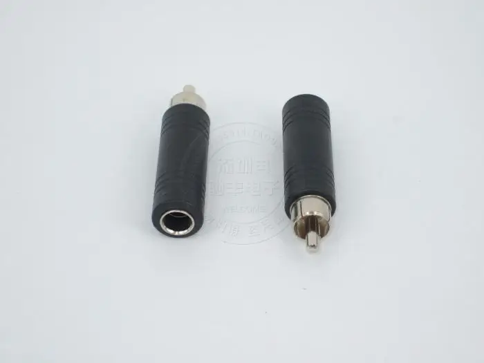 RCA Revolution 3,5 мама лотоса гарнитура Микрофон Моно передача AV Коаксиальный разъем аудио один к одному