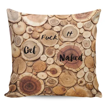 

Wood Texture Pillow Covers Cases Pattern Cover Cushion Pillowcase Square Print