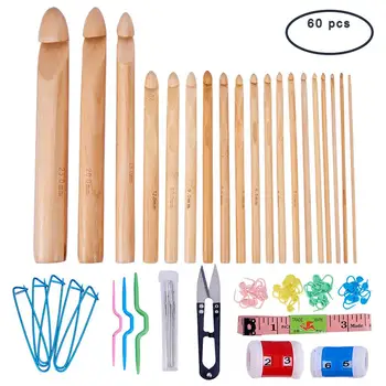 

1 Set DIY Knitting & Crochet Tool Sets, Mixed Color Knitting Accessories