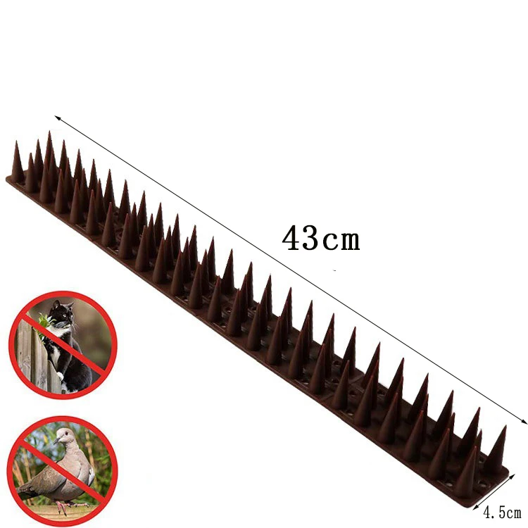 2020 New Plastic Bird and Pigeon Spikes Anti Bird Anti Pigeon Spike for Get Rid of Pigeons and Scare Birds Pest Control