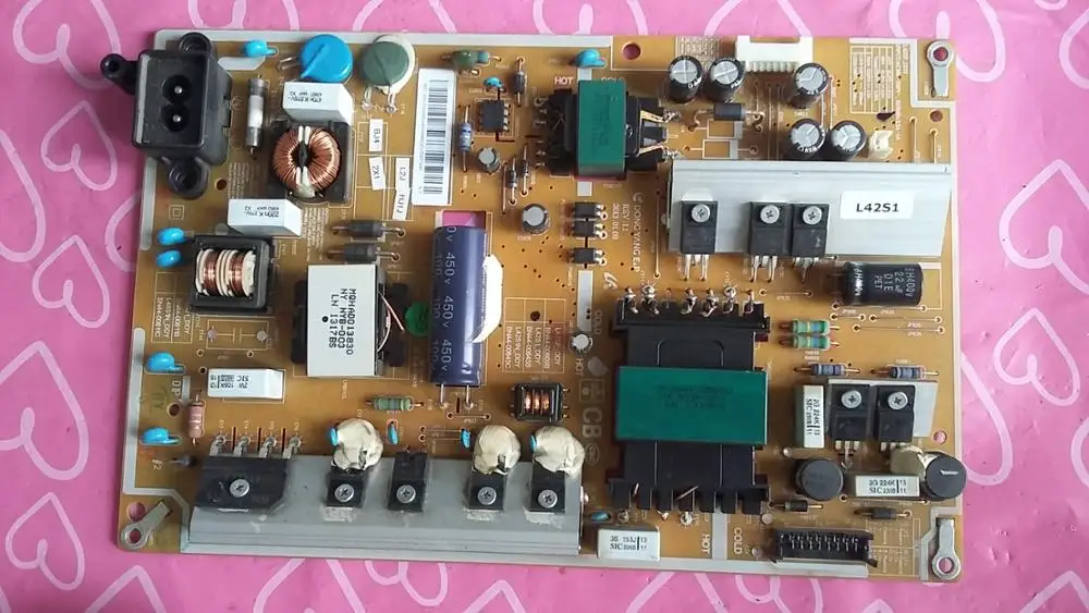 Тест оригинальная плата питания карты питания для samsung 40 ''ТВ L42S1-DDY BN44-00645B UA40F5500AR