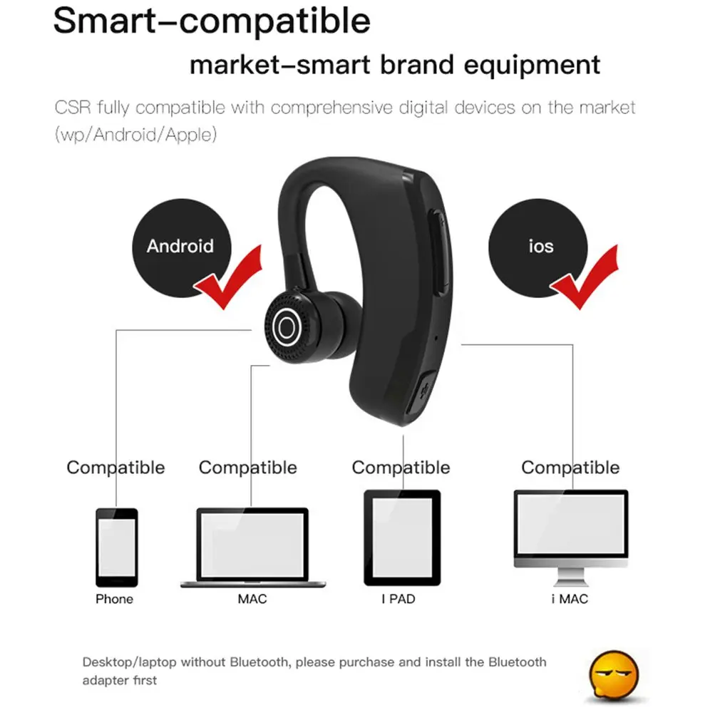 Наушники P9 бизнес bluetooth наушники V8 наушники беспроводные наушники V9 двусторонние стерео с голосовым управлением CSR4.1