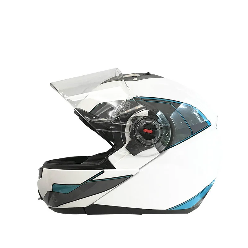 CFMOTO белый открытый шлем оборудование для верховой езды канцелярский шлем