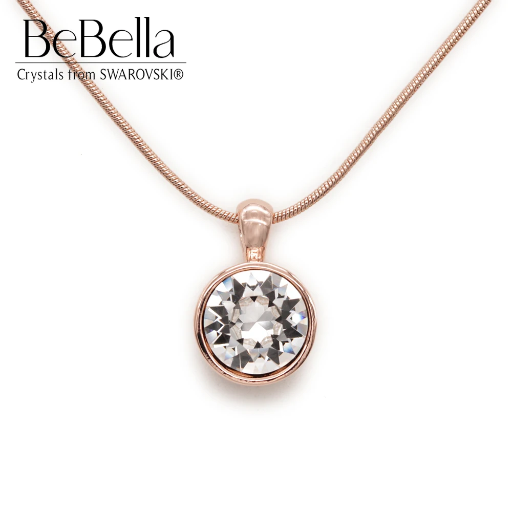 BeBella 1 5 см Xirus Chaton циркониевое ожерелье с кулоном изготовленное кристаллами от