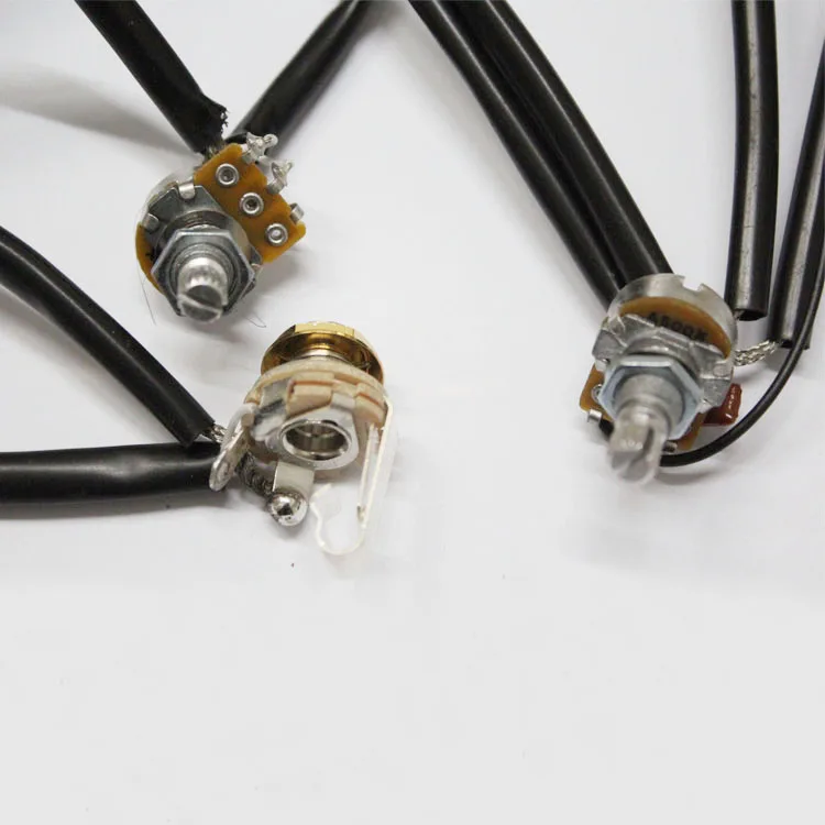 Guitar Wiring Harness Kit 2V2T 3 Way Toggle Switch With Varitone Switch Guitar Wiring Harness Kit 2V2T 3 Way Toggle Switch With Varitone Switch