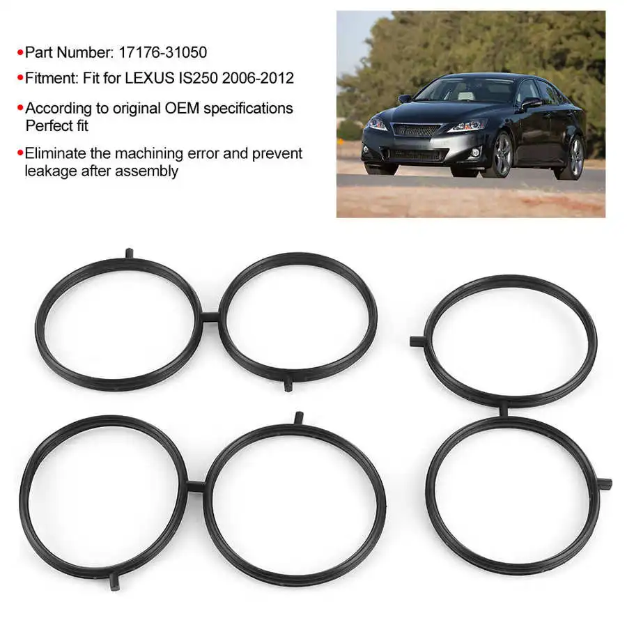 Replacement Parts Gaskets Intake Gasket Set Fit for LEXUS IS250 2006