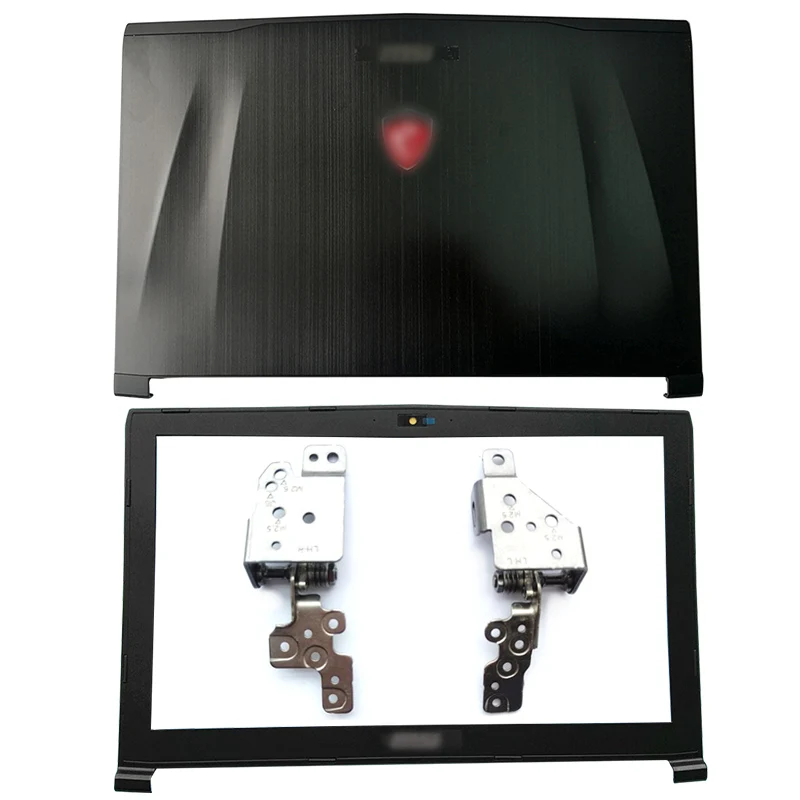 AB Hinges Для MSI GE62 GE62MVR GE62VR MS-16J1 MS-16J2 MS-16J3 ноутбук ЖК-дисплей задняя крышка/Передняя панель/петли крышка/Упор для рук/нижний чехол - Цвет: AB Hinges